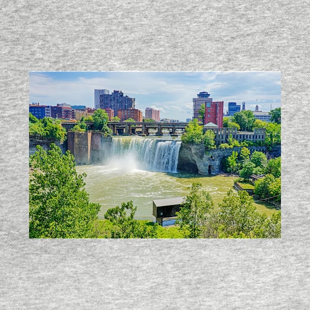 Rochester NY Genesee River High Falls by WayneOxfordPh